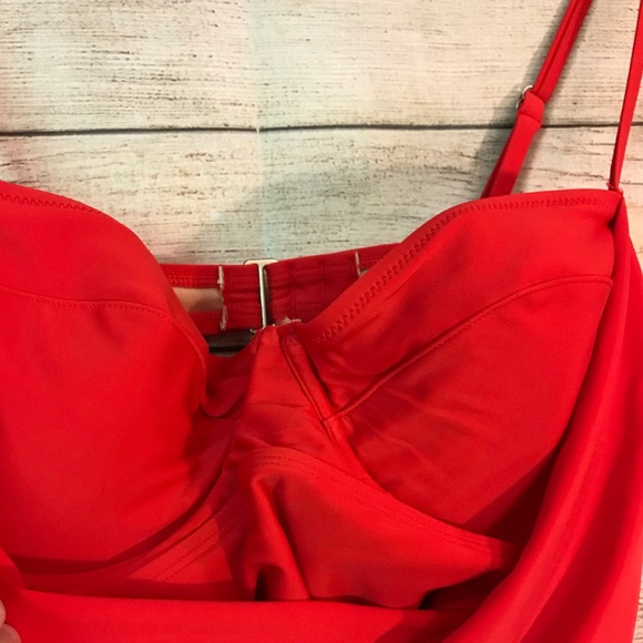 NWT Old Navy Wrap-Front Swimsuit Size M - Picture 4 of 6